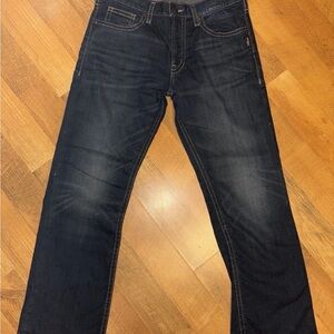 Silver Jeans Men's Deep Indigo Relaxed Jeans 34 x 30